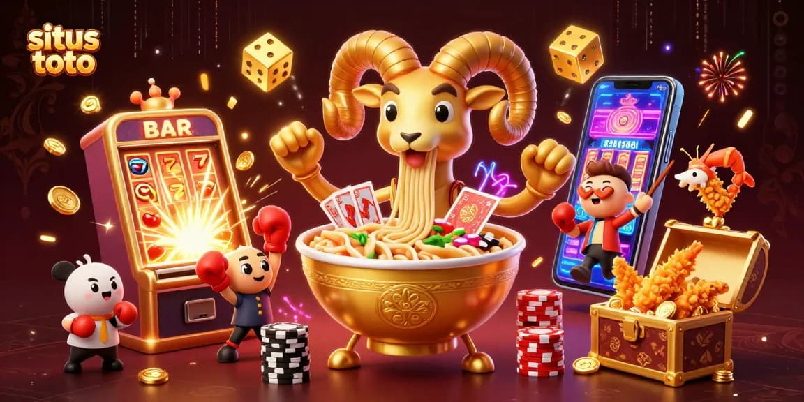 Experience the excitement of situs toto with vibrant characters and dynamic gaming elements.