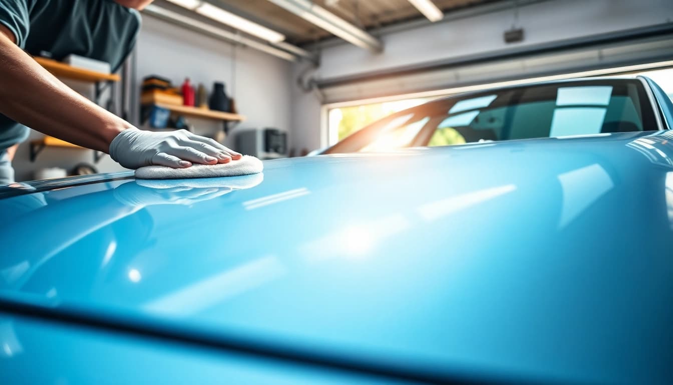 Experience the best car detailing Chattanooga TN with polished vehicles shining under bright lighting.