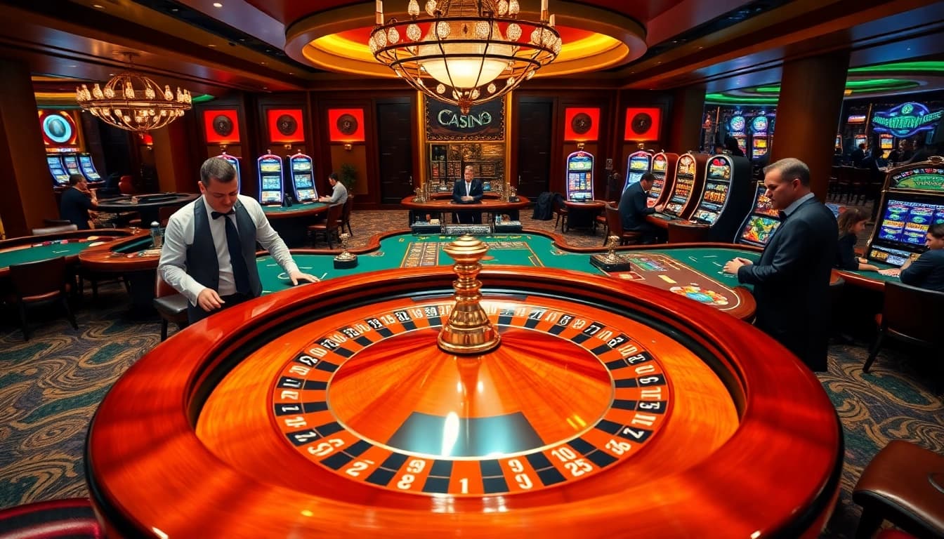 Découvrez l'excitation des meilleurs casinos en ligne avec des jeux de roulette et de poker palpitants.