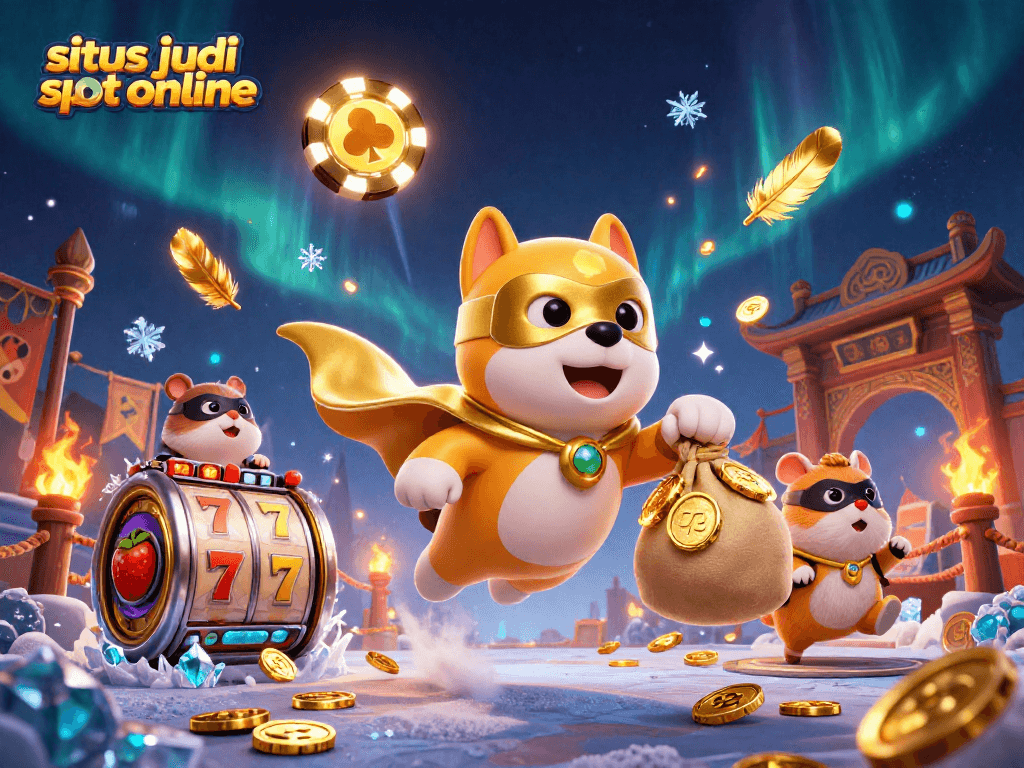 Menangkan permainan di situs judi slot online dengan petualangan seru bersama karakter unik.