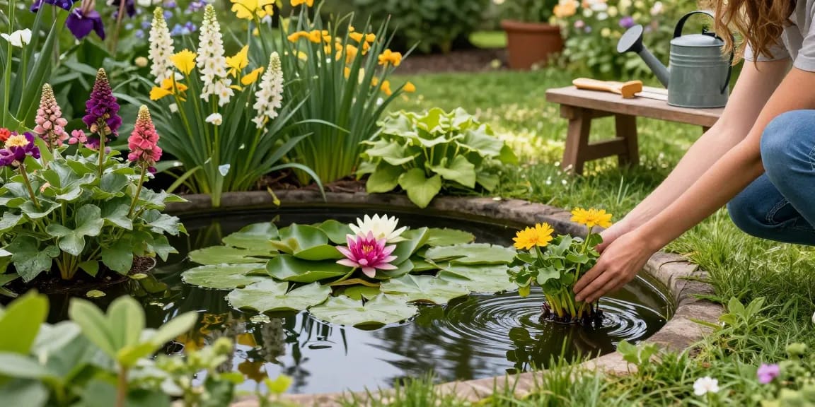 Buy Marginal Pond Plants to enhance your garden's beauty with vibrant colors and serene settings.