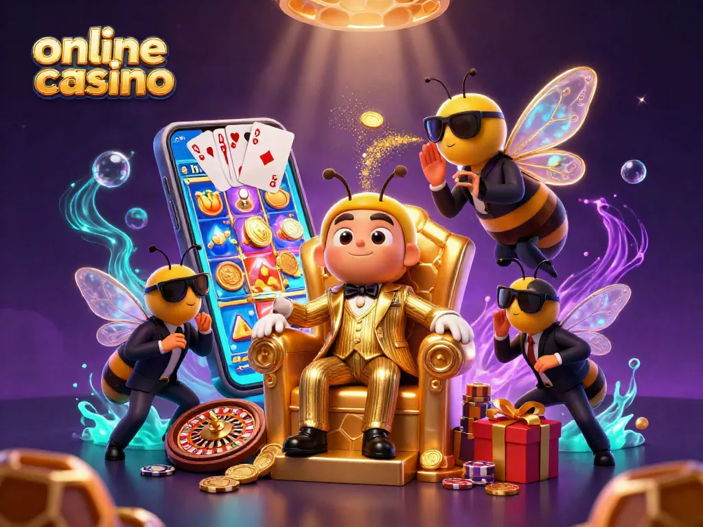 Explora la experiencia de un online casino con un jefe de colmena y guardias en un importante juego