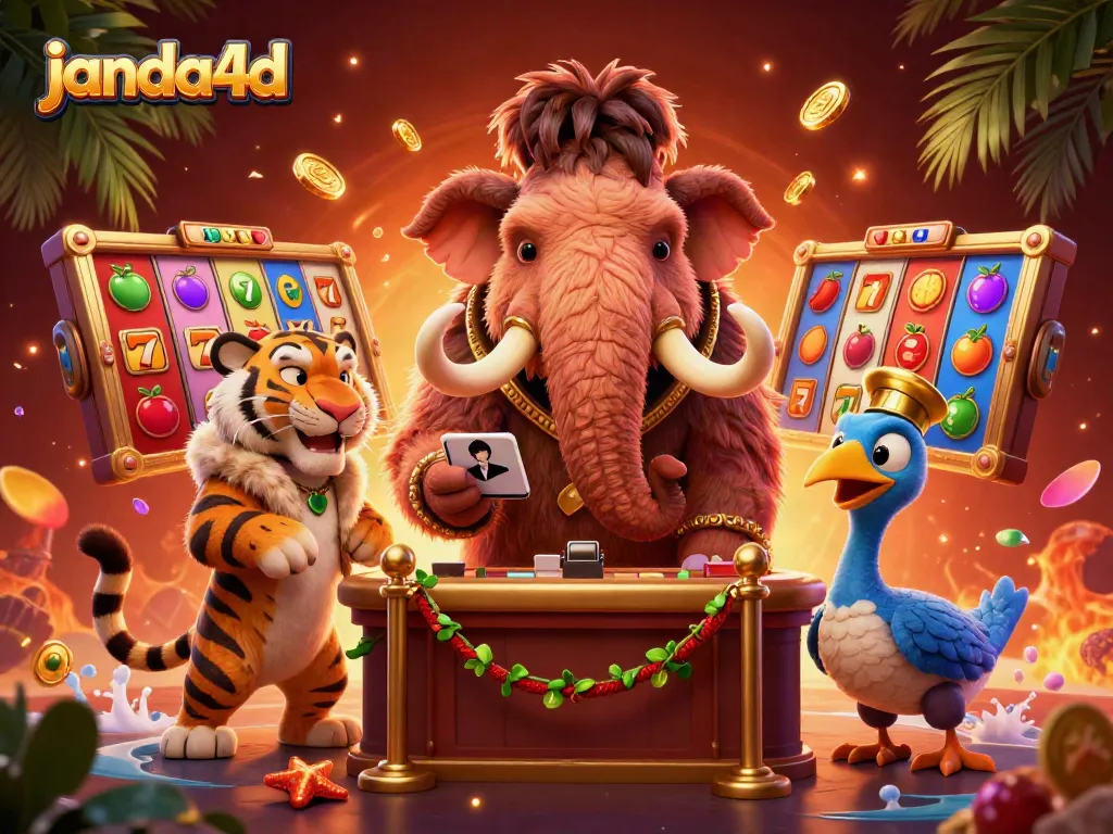 Janda4D ajak pemain merasakan pengalaman slot gacor tertinggi di kasino dengan simbol keberuntungan.