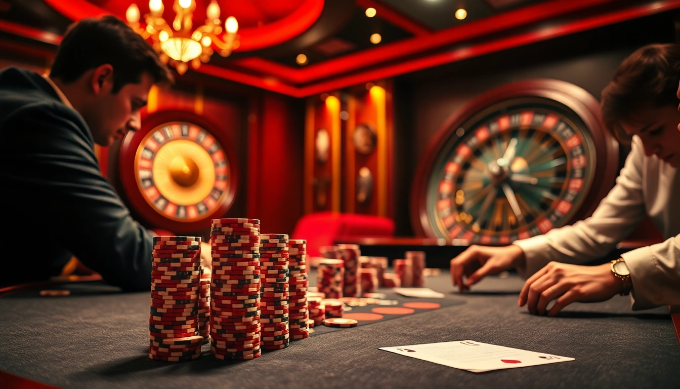 Vivez les frissons au meilleure casino en ligne avec le poker à enjeux élevés et la roulette.