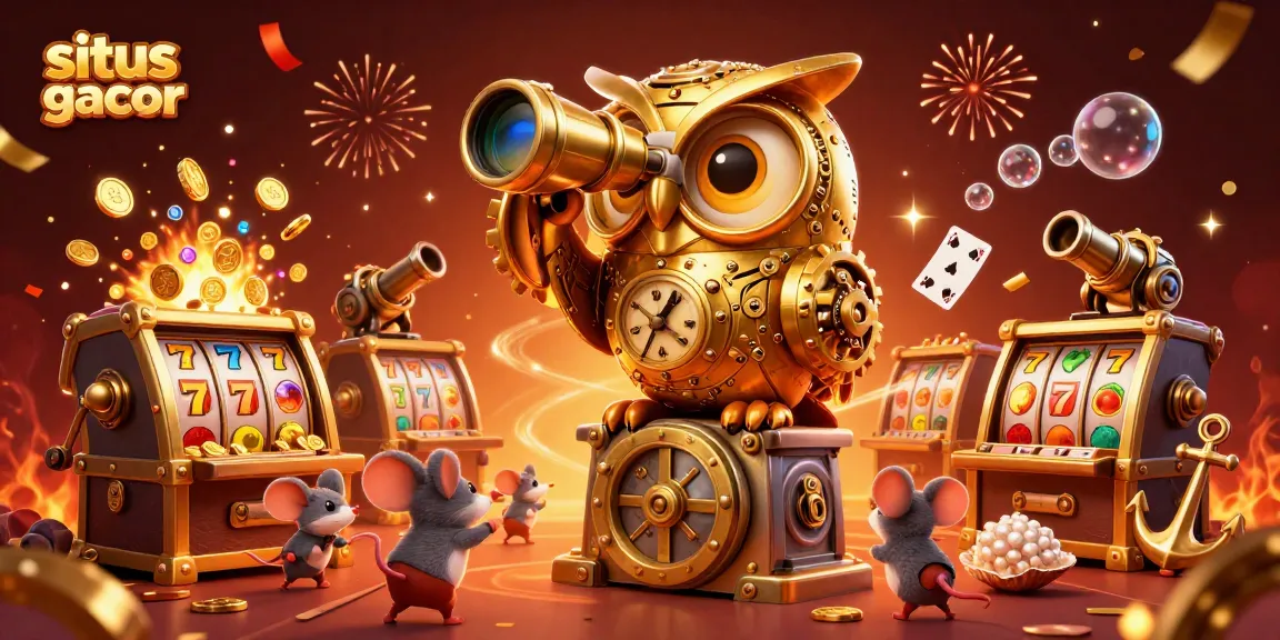 Experience the excitement of situs slot gacor with dynamic characters and vibrant casino elements.
