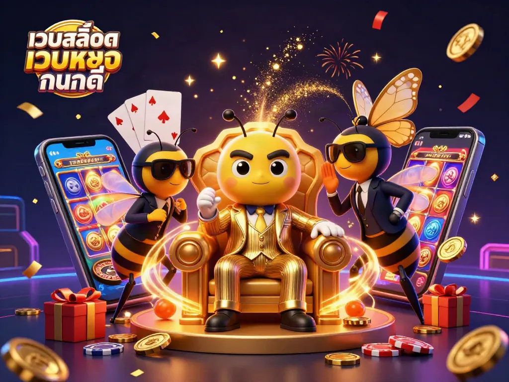 เล่นเกมทำกำไรบนเว็บสล็อตเว็บตรง แตกดี กับเจ้าพ่อบีที่นั่งพงสุดหรู