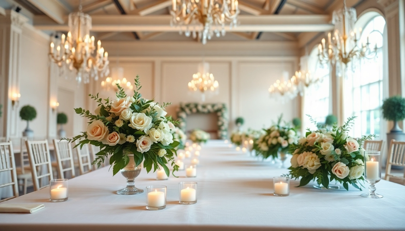 This stunning wedding event space Jacksonville features elegant decor and romantic ambiance for unforgettable ceremonies.