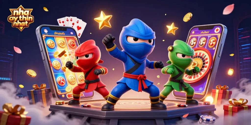 Khám phá nhà cái uy tín nhất với hình ảnh ninja tỉ mỉ, trò chơi hấp dẫn và phần thưởng lớn.