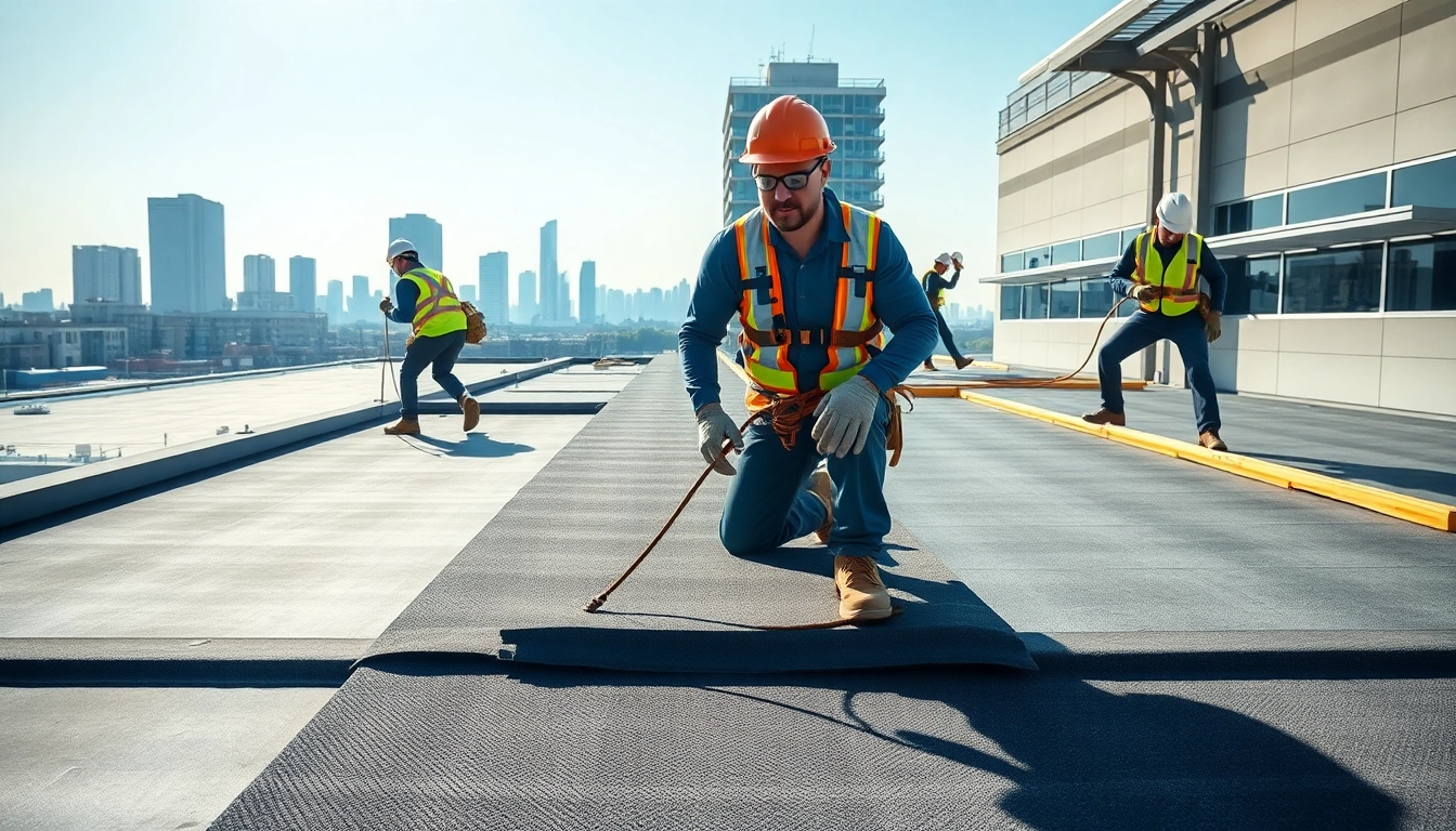 Provide expert commercial roofing services with professional installation for durability.