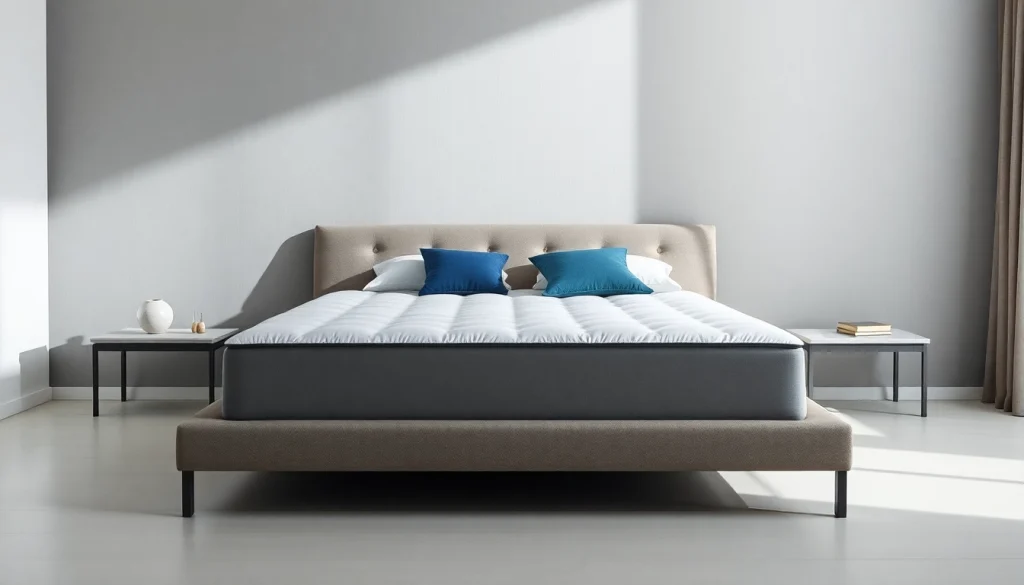 Materasso matrimoniale memory di alta qualità, progettato per un comfort ottimale durante il sonno.