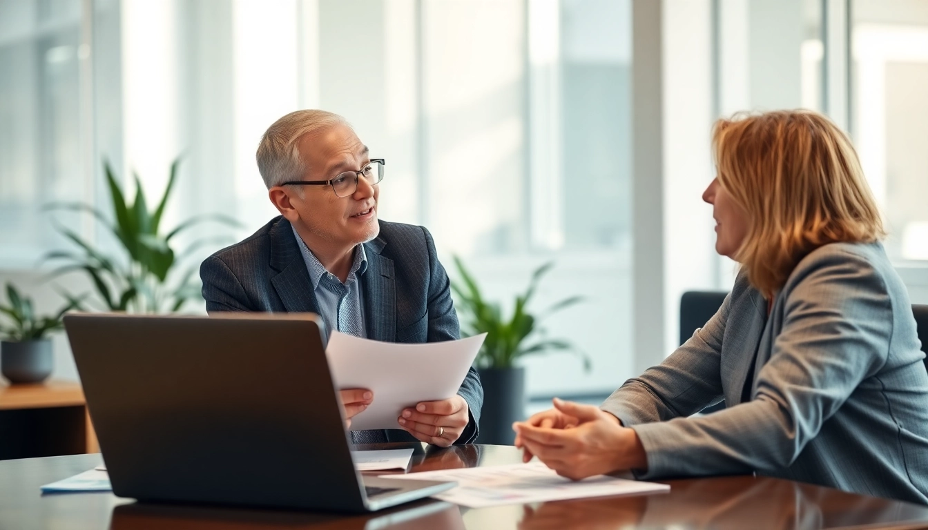 Engaged conversation on retirement planning for business owners San Antonio in a professional setting.