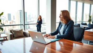 Guide clients through the real estate process in a modern office.