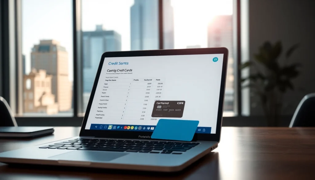 카드현금화와 관련된 전문적인 사무실 환경의 이미지