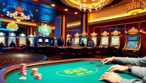 Players enjoying their time at BJ38's vibrant online casino with engaging games.