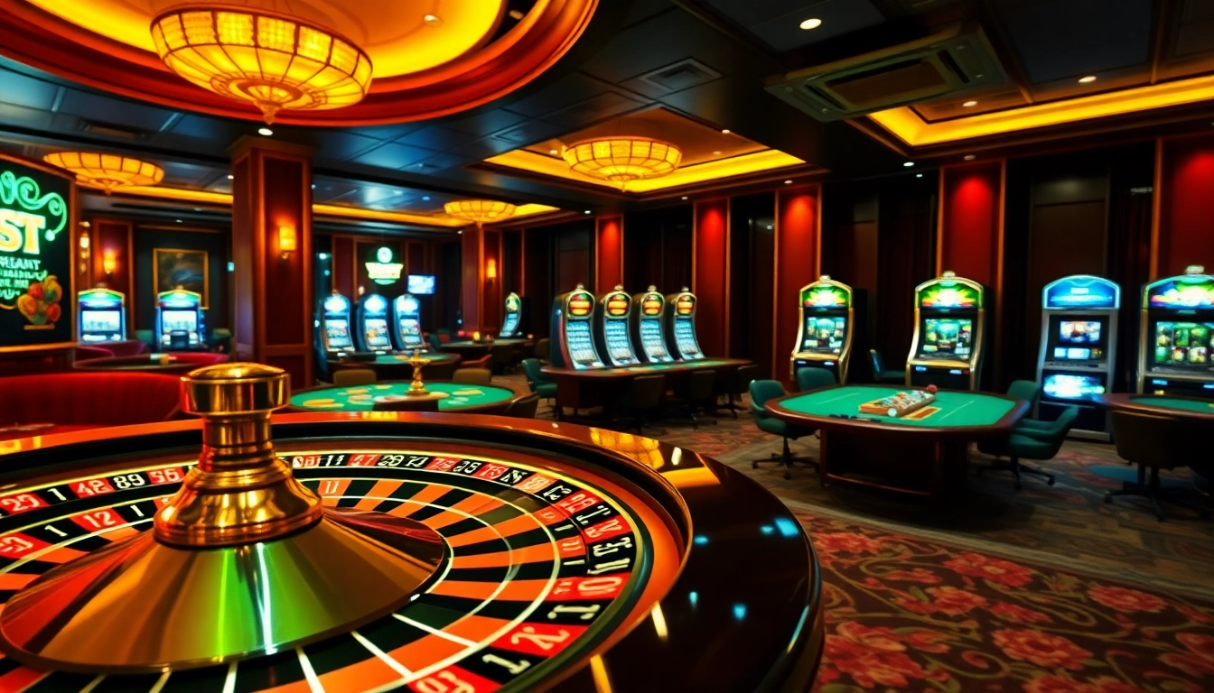 Experience the dynamic atmosphere of xin88 as players engage in thrilling casino games with high stakes.