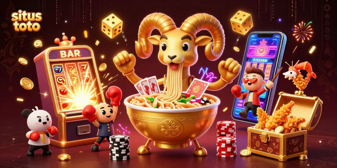 Experience the excitement of situs toto with vibrant characters and dynamic gaming elements.